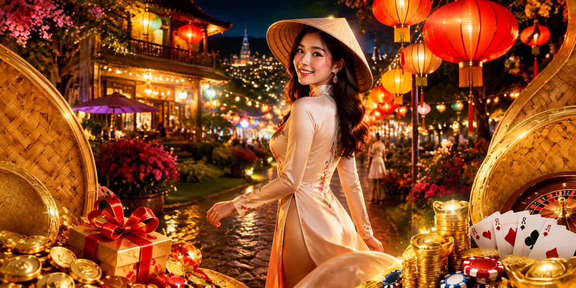 Không gian casino giải trí hiện đại tại Đà Lạt với chiếu sáng tâm trạng